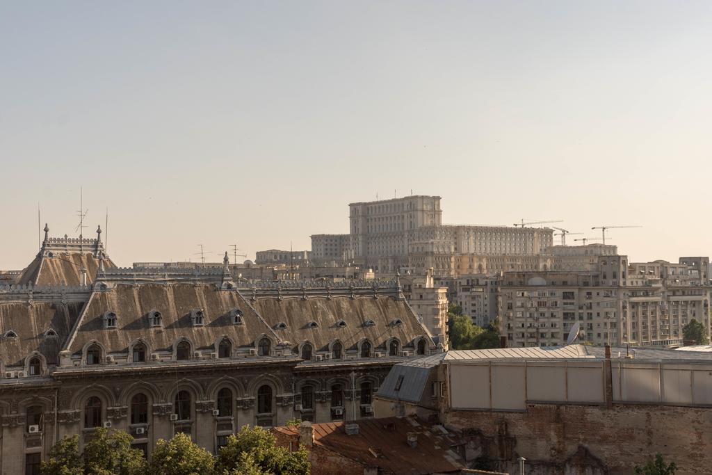Rooftop Terrace Apartment Bucarest Exterior foto