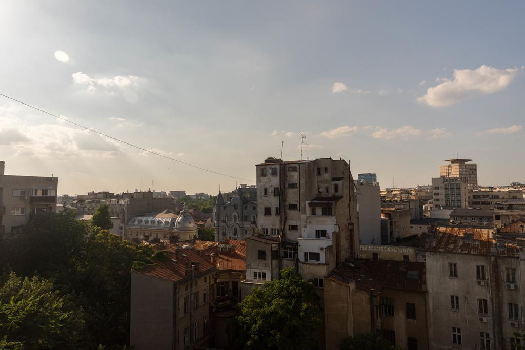 Rooftop Terrace Apartment Bucarest Exterior foto